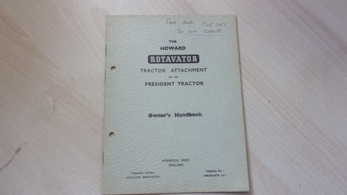 Howard rotavator attachment - howard,