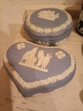 Blue Wedgwood Jasperware Heart