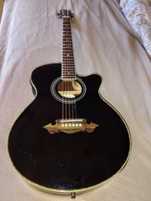 Lindo Traveller Guitar, Black