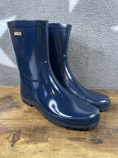 AIGLE Eliosa Bottil Pull On Rubber, Women’s Wellies, Navy Blue, Size UK  6.5