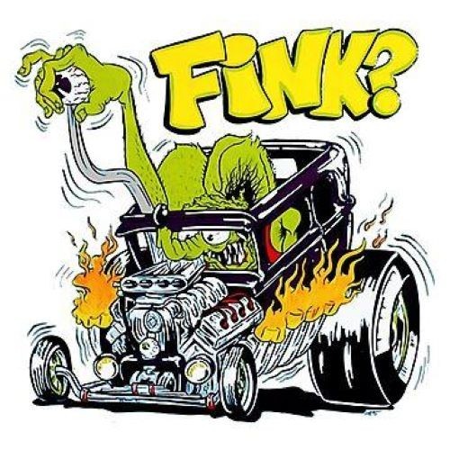 Rat fink - fink, biker