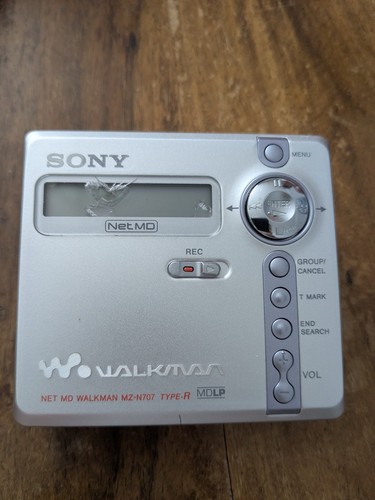Sony walkman minidisc n707 - minidisc, mz-n707
