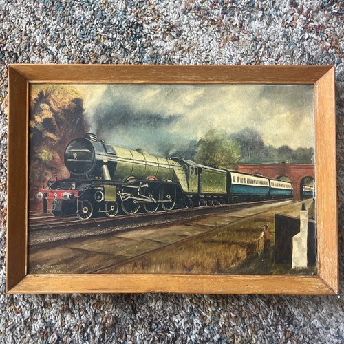 Barnett signed and framed - jw,