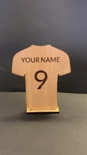 Personalised Football Boys Door Sign Name Plaque Nursery Bed Play Room Gift 
