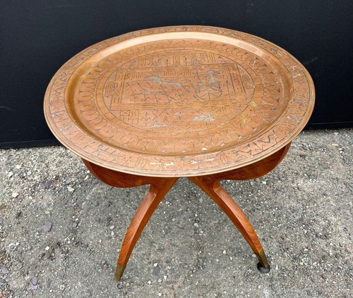 Vintage retro egyptian teak - vintage,