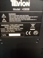 TEVION 43858 LCD TV (19