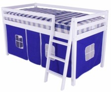 Tent for Midsleeper Cabin Bunk Bed Blue, Pink or Pirate Mid sleeper  - New