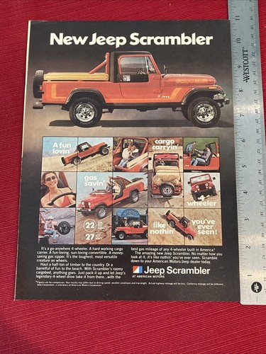 1981 jeep scrambler - scrambler, at