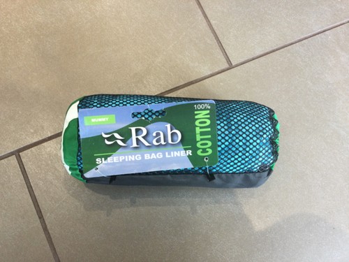 Rab 100 cotton blue mummy - 100%,