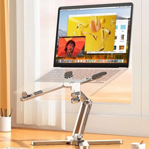 Aluminum laptop stand 360 - aluminum,