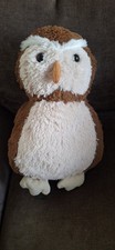 Plush Owl. No Label. 12" .VGC