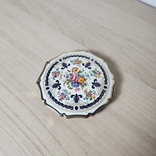 Vintage Stratton Floral Powder