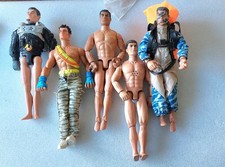 5 Action Man Figures,  Good