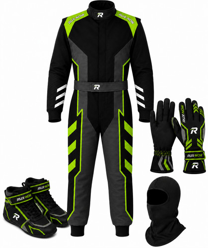 Kart racing suit - racing, shoes