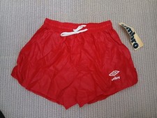 Vintage 80's Umbro Red Nylon
