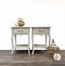 French Style Bedsides In Light