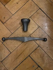 HEMA Steel cross guard and pommel for  Knight Shop longsword trainer 