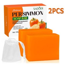 Natural Persimmon Soap Bar - 2