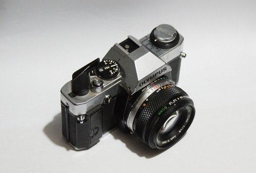 Olympus om20 35mm slr film - 35mm,