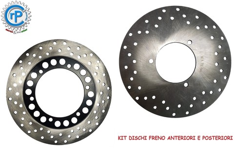 Front and rear brake disc - front,