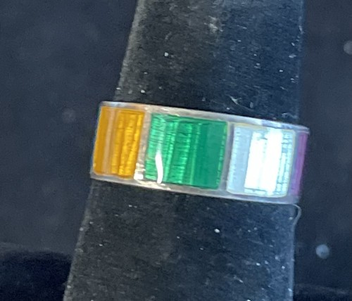 Colorful siam sterling silver - colorful,