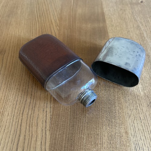 Vintage antique glass leather - antique,