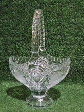 Vintage Lead Crystal Footed