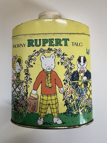 Rupert the bear morny talcum - the,