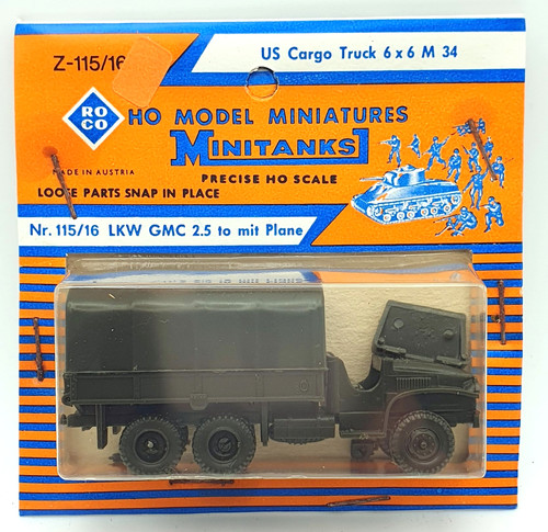 1960 carded roco minitanks - carded,