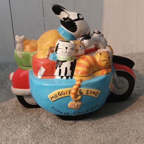Moggie and sons cookie jar - moggie,