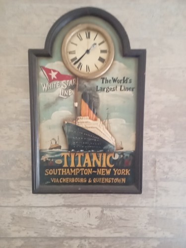 Titanic clock picture still - titanic,