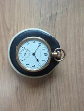 1908 Waltham 15J Pocket Watch – Dennison “Moon” Gold-Filled Hunter 16s