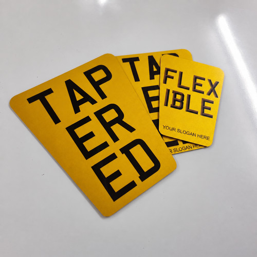 Black back flexible tapered - black,