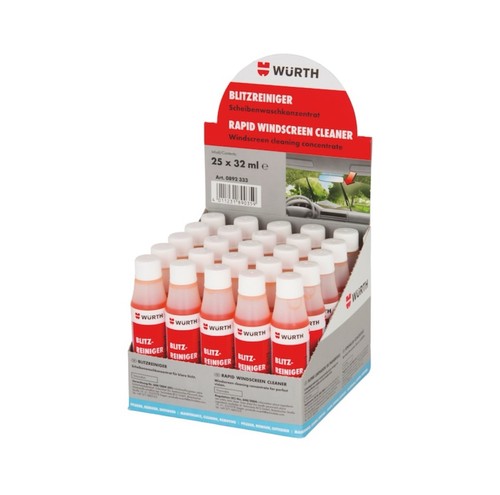 25x wurth rapid screen wash - 25x,