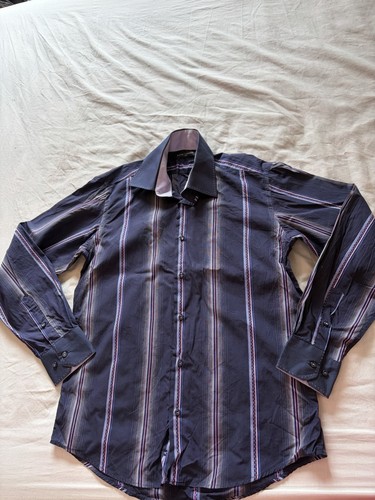 Navy striped shirt size by - size, m