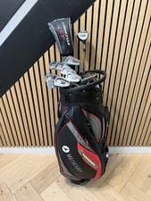 Full Set of Mens Mizuno T Zoid Pro Golf Clubs, Yonez Cyberstar Driver & Cart Bag