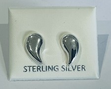 Sterling Silver 925 Kidney