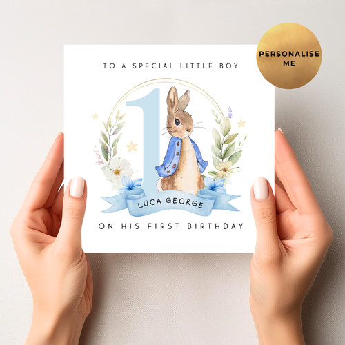 Personalised peter rabbit - peter,