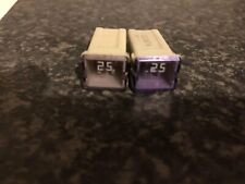 Vauxhall Opel Zafira B / Astra H Fuses, 2 x 25a amp box J type slow blow fuses 