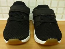 NEXT Kids Mesh Trainers Fashion Runner Hook & Loop 6/23 NEW RRP £23.99 Black