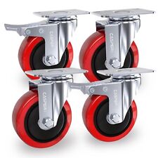 4 PCS Heavy Duty Castor Wheels