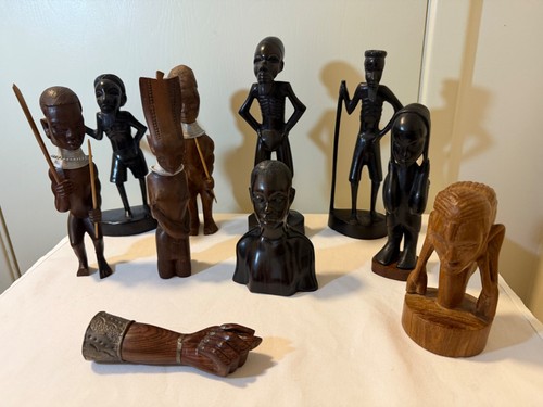 Vintage hand carved solid - vintage,
