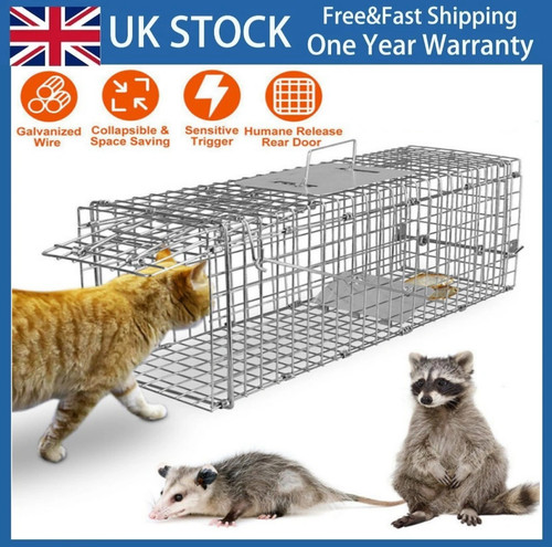 Live animal cage trap - trap, heavy