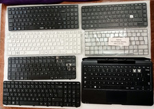 Job Lot of 28 Faulty Items, Laptop Keyboards, Palmrest, Routers HP, Dell Apple