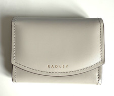 Radley River Road Light Grey Leather Purse BNWT & Dust Bag