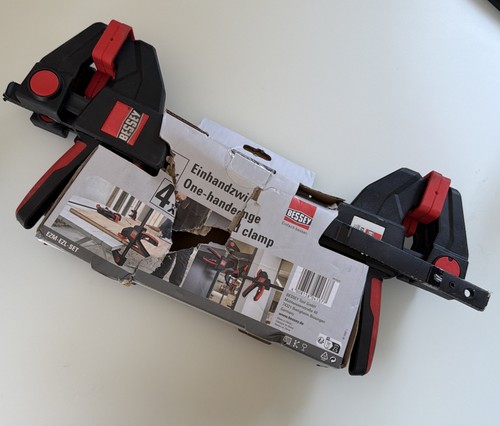 Bessey one handed - one, clamps