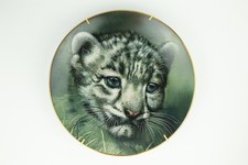 Princeton Gallery Cubs of the Big Cats Plate Collection - Snow Leopard #25357