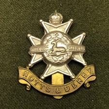 British Army Cap Badge - Sherwood Foresters