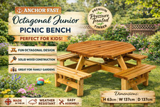 Junior Octagonal Wooden Picnic