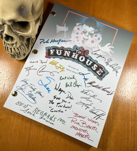 The funhouse script - funhouse, signed-